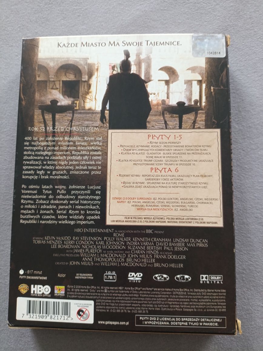 Rzym sezon 1 DVD