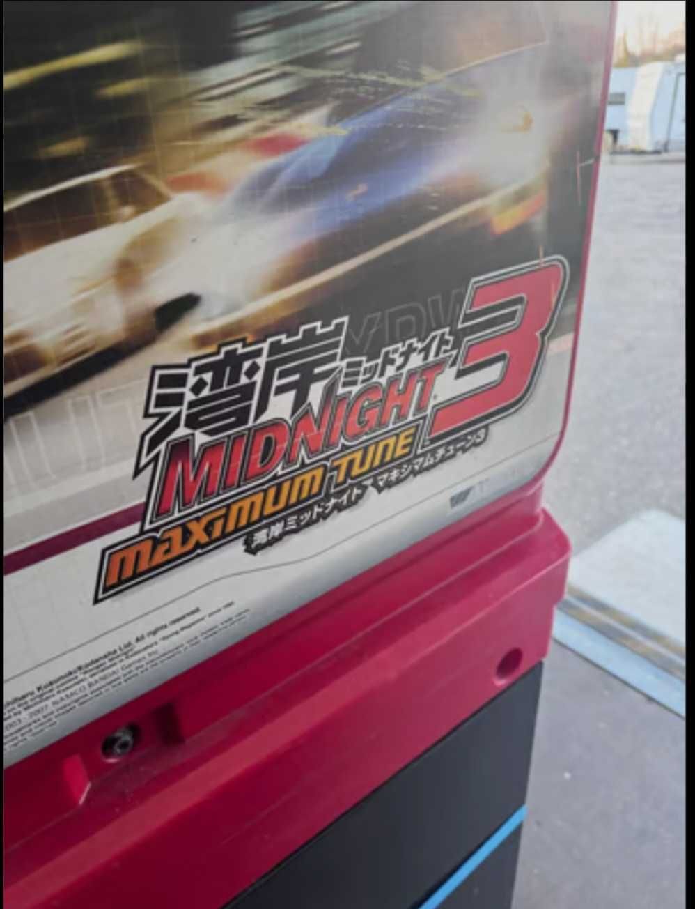 Máquinas de jogos de arcada Namco Midnight Maximum Tune 3 Twin