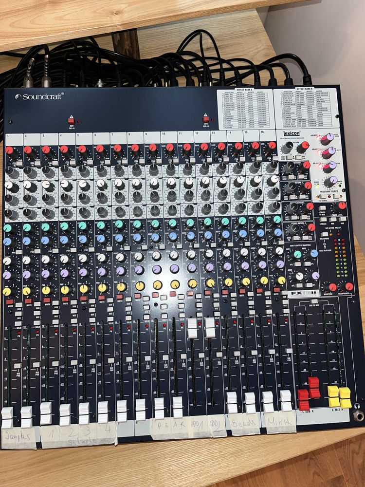 Mikser (mixer) Soundcraft FX 16 II