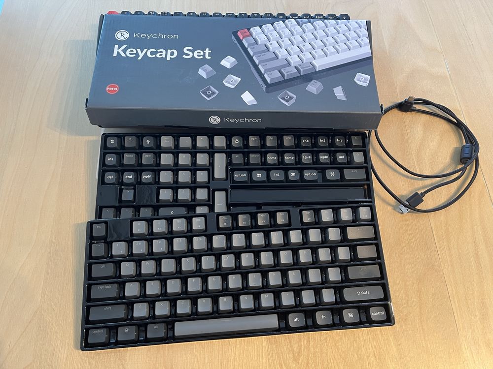 Klawiatura Keychron K4 Mechaniczna + PBT Double-shot keycaps