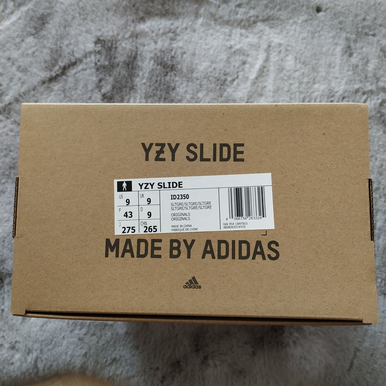 Yeezy Slide Slate Grey EU 43 US 9