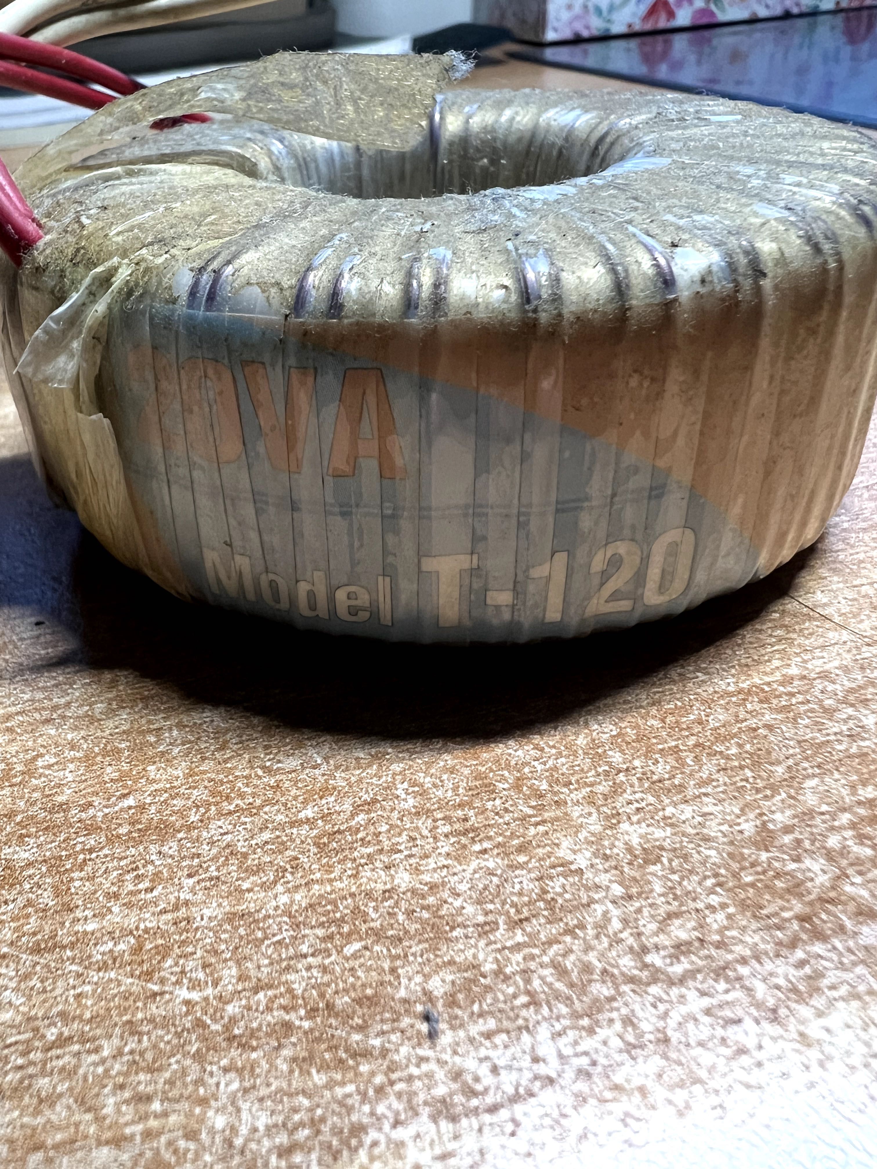 SPRZEDAM! Transformator toroidalny 120VA.