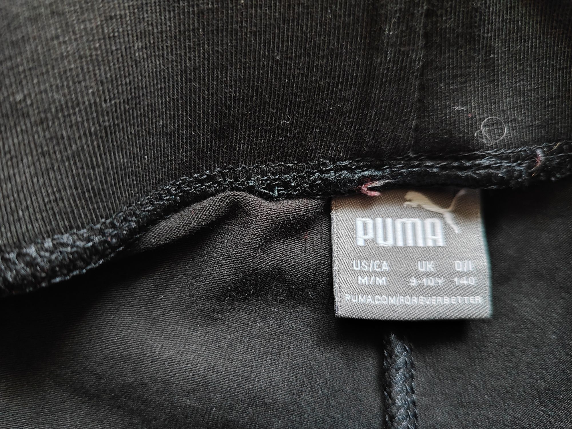 Czarne legginsy Puma rozmiar 140 (9-10 lat)