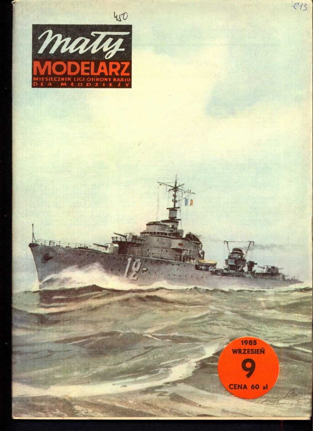Mały Modelarz 1983.03 Kormoran, 1983.05 Su-76, 1985.09 Le Terrible