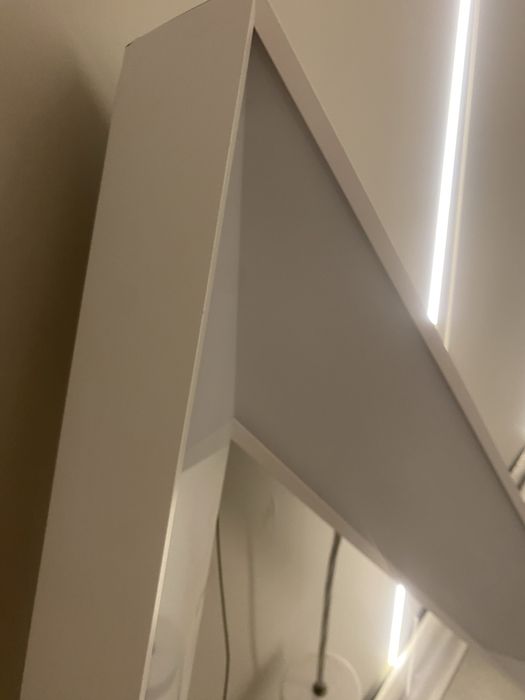 Lampy biurowe trojkąt  Geometric Ring Led 82W 4000k led 80Ra