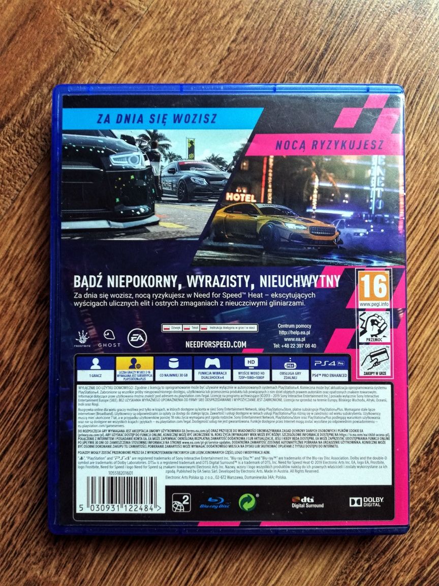 Gra Need for Speed Heat (PL Dubbing) PS4