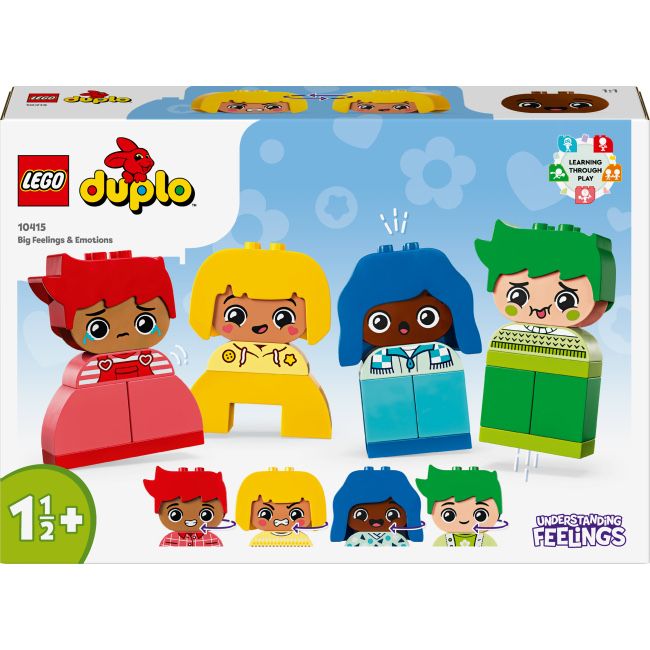 Конструктор лего дупло Lego Dublo 10415 почуття та емоції 23 елементи