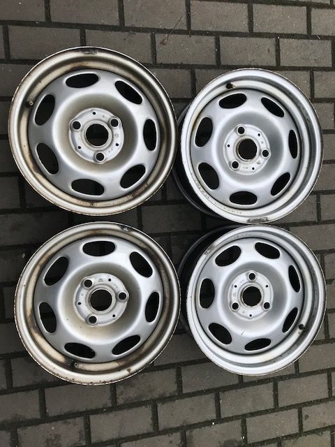 KOMPLET felg Smart 3x112 15 cali felgi stalowe
