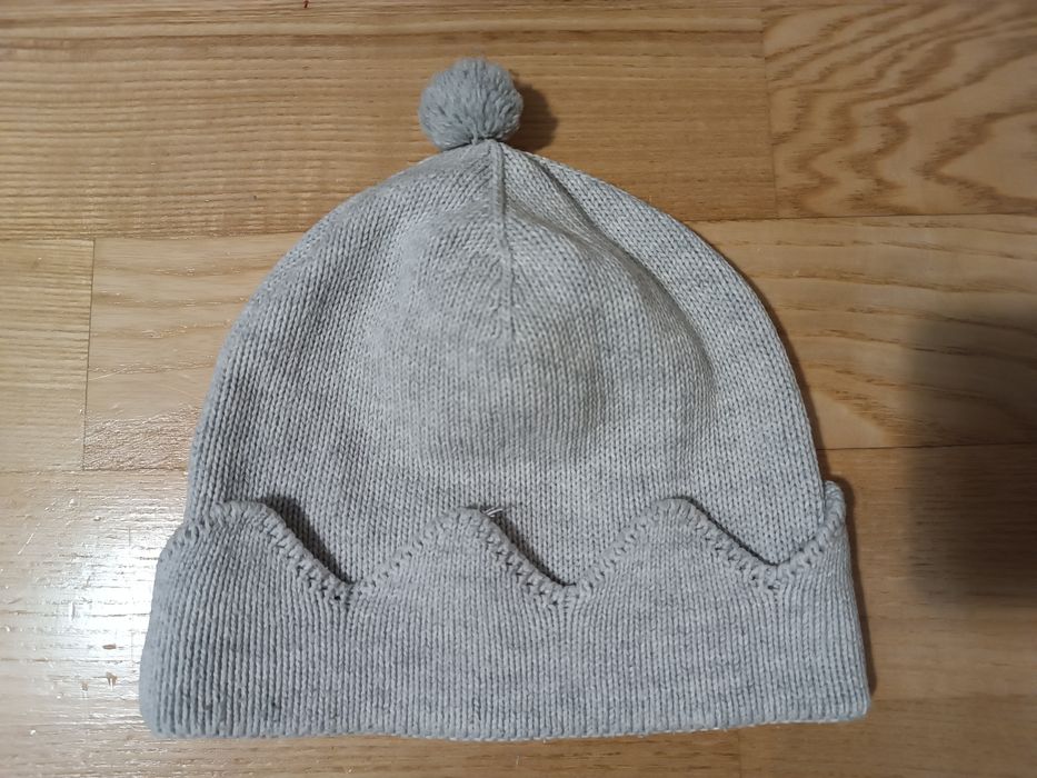 Czapka dziewczęca, 74-80