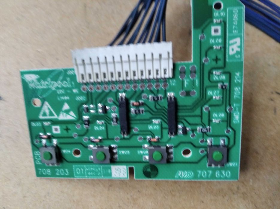 плата індикації  Whirlpool WH 461971403791-01  AKO CN 707630-04