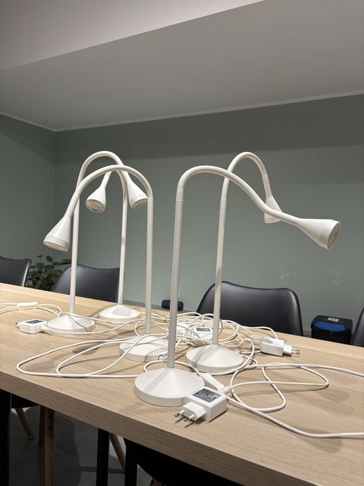 Lampa biurowa LED, biała IKEA