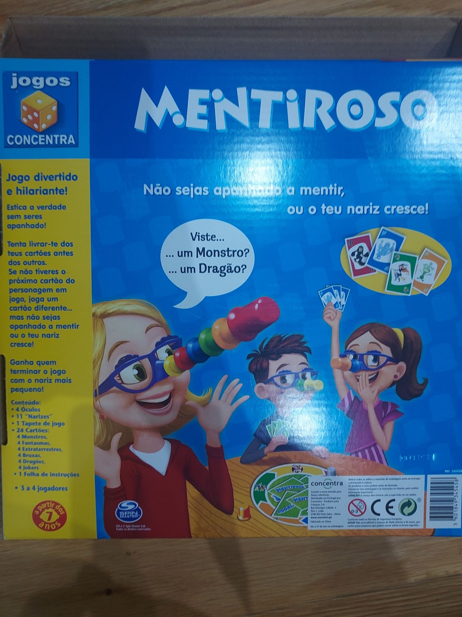 Jogo " Mentiroso"