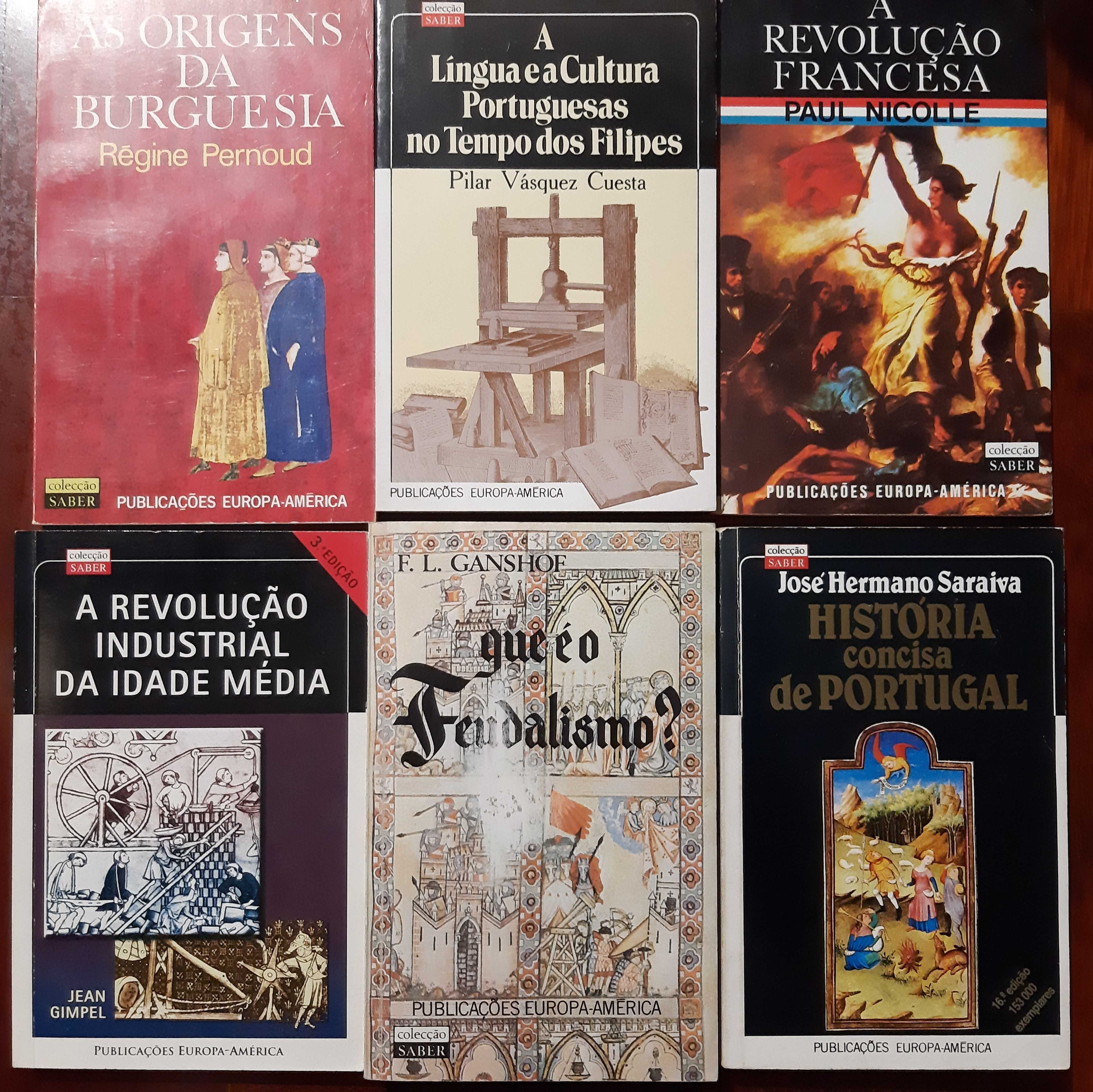 6 obras da coleção Saber