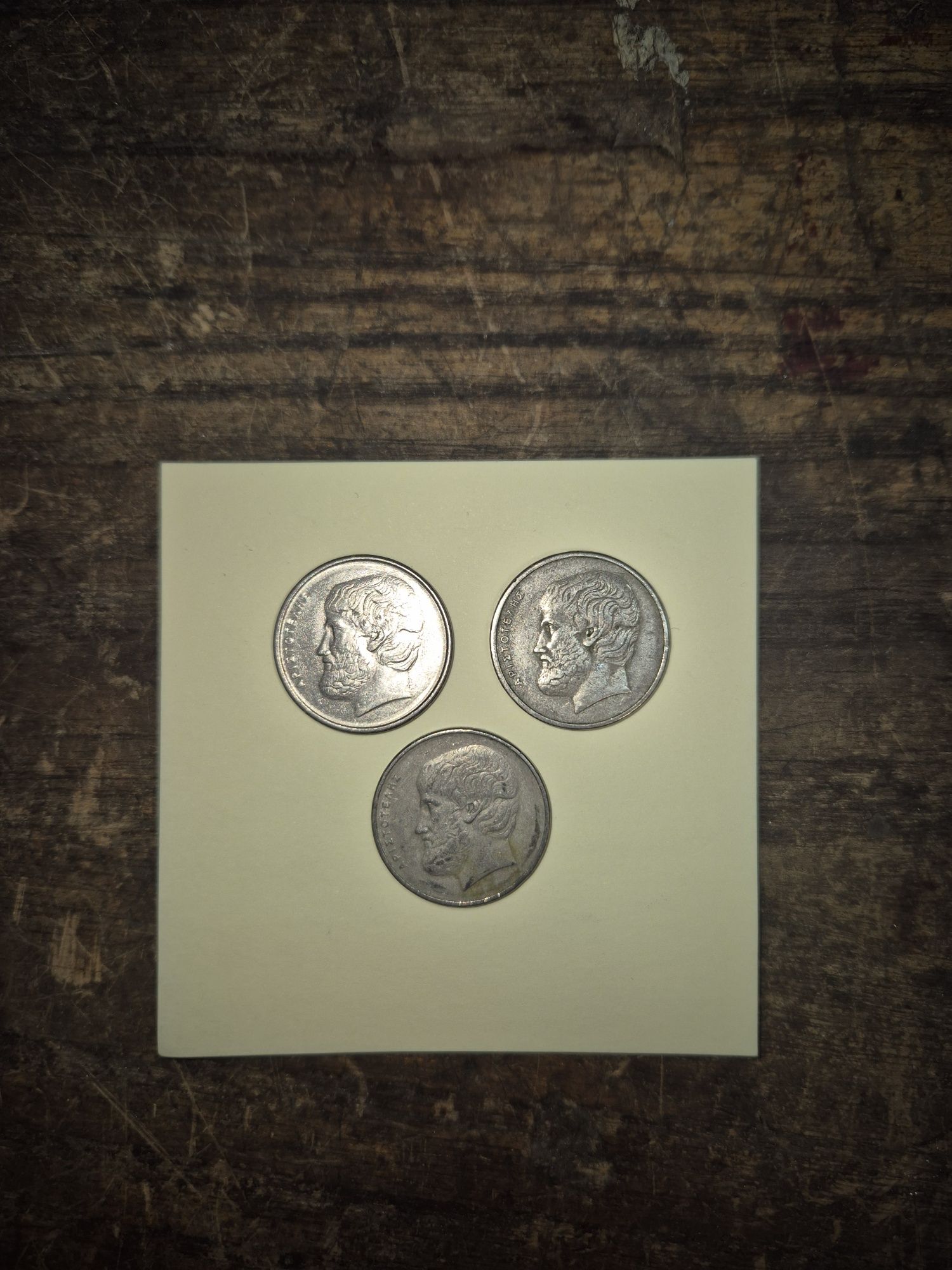 Moneta 5 drachm Grecja