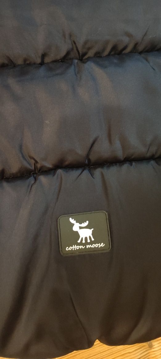 Śpiworek Cotton Moose Baby grafit śpiworek zimowy do wózka nosidełka