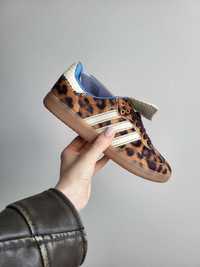 Жіночі кросівки Adidas Samba x Walles леопардовий 572 ТОПЧИК