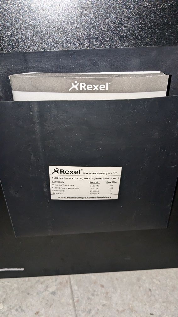 Знищувач документів Mercury Rexel RDX2070 шредер