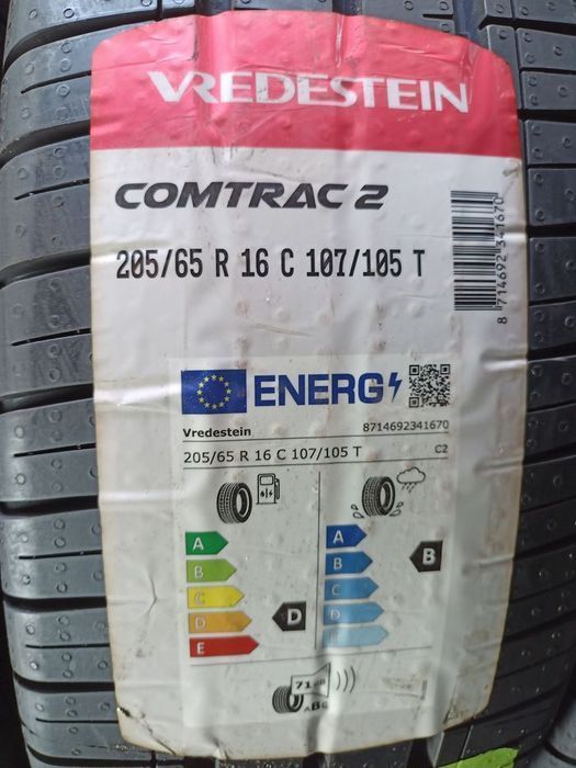 205/65R16C Vredestein Comtrac 2 + Gratis LATO T5  Trafic Vivaro Vito