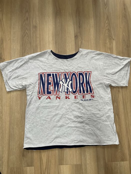 Vintage dwustronna koszulka New York Yankees 1991 baseball MLB