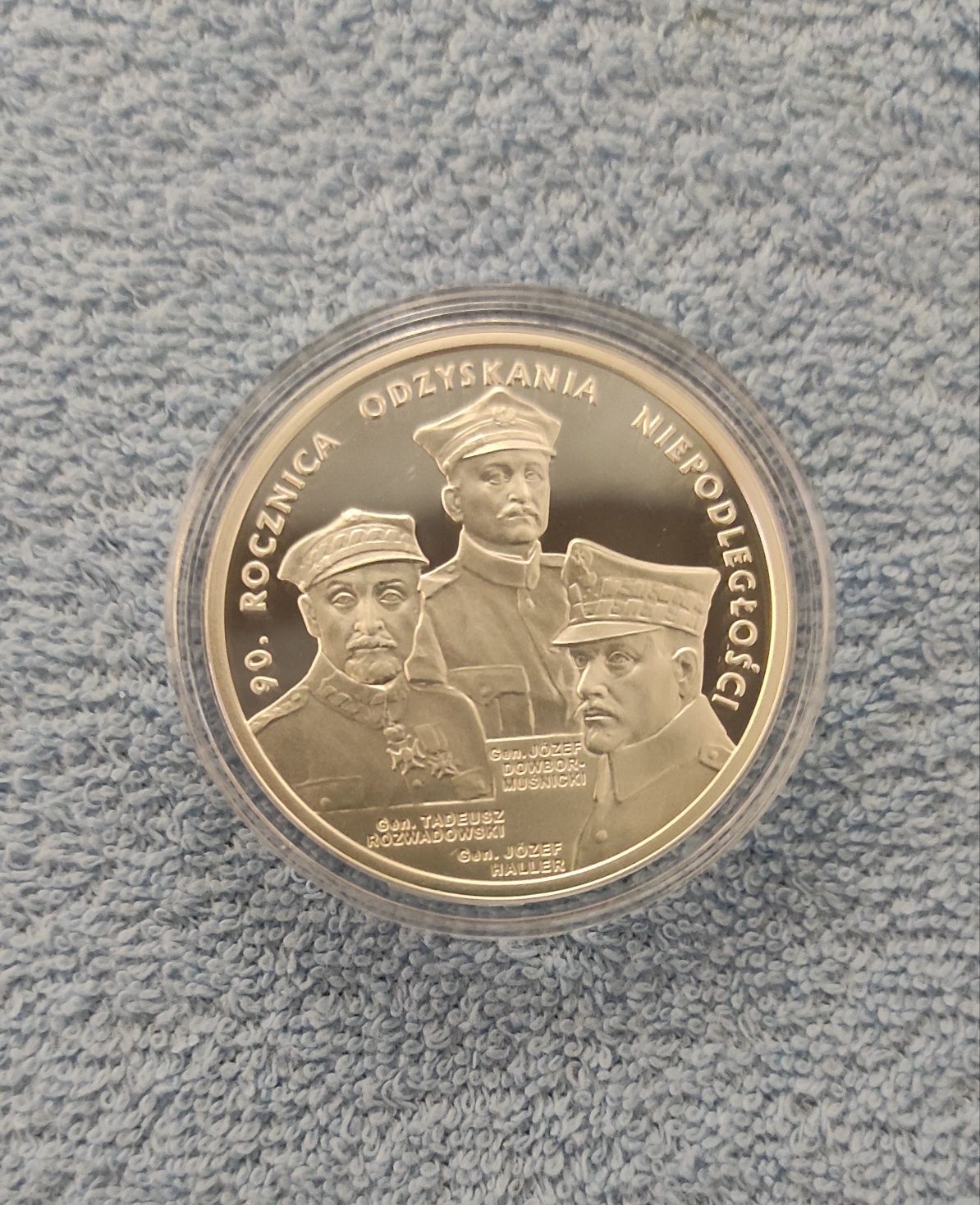 Moneta kolekcjonerska  20 zł. 90 rocznica odzyskania niepodległości