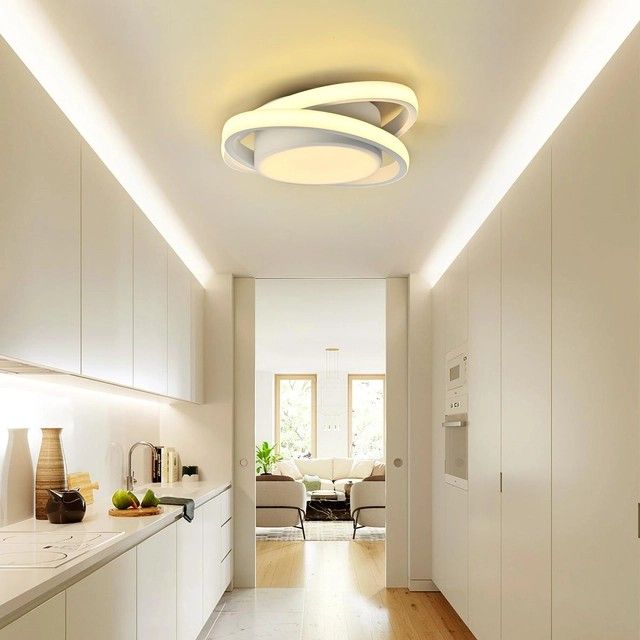 lampa sufitowa LED, okrągła lampa sufitowa, ciepła biel  6000 K