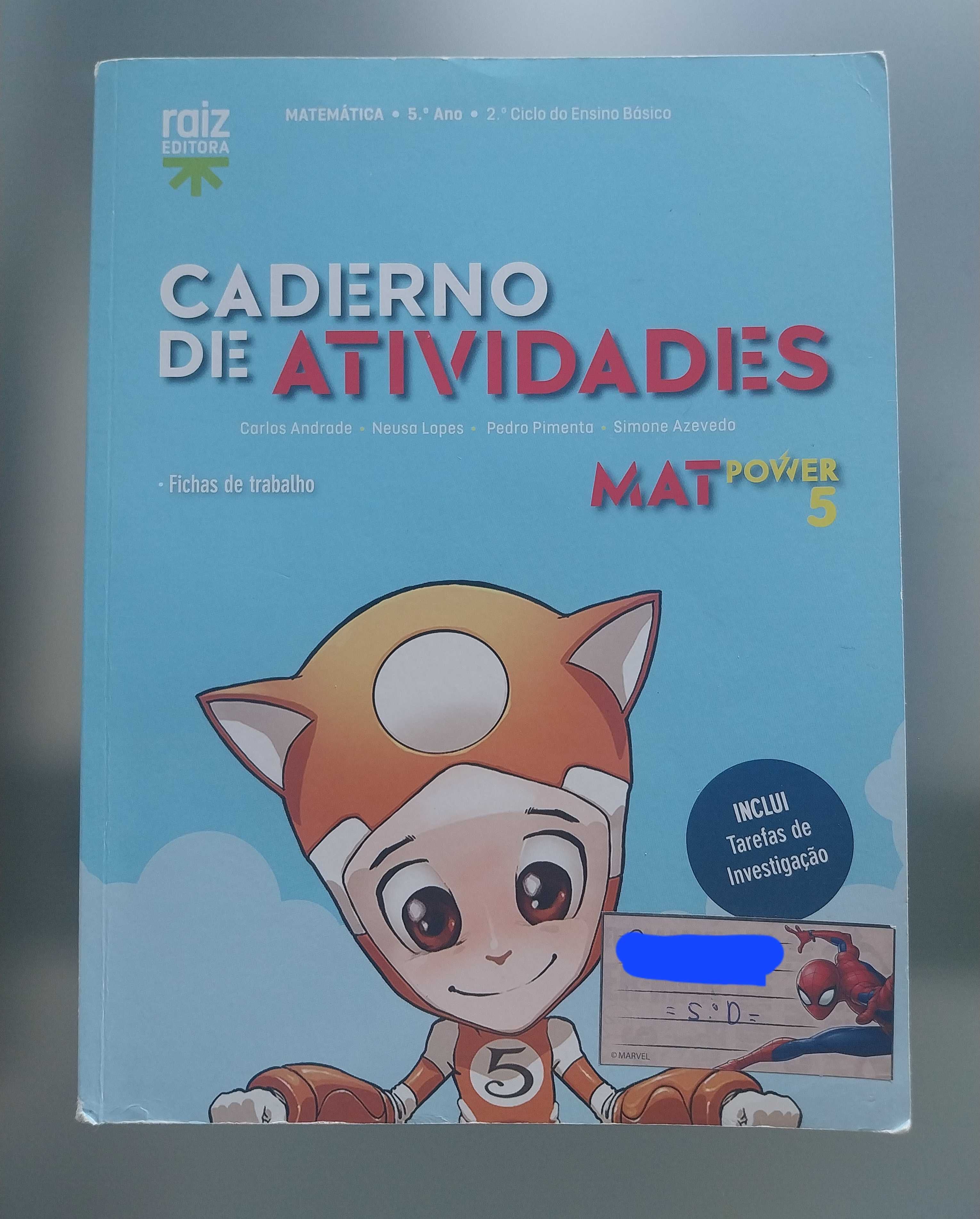 Cadernos de fichas 5. Ano