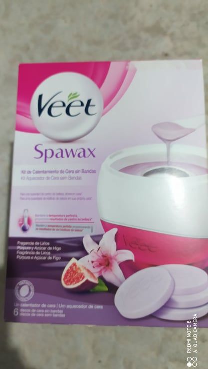 Máquina Cera Quente Veet Spa