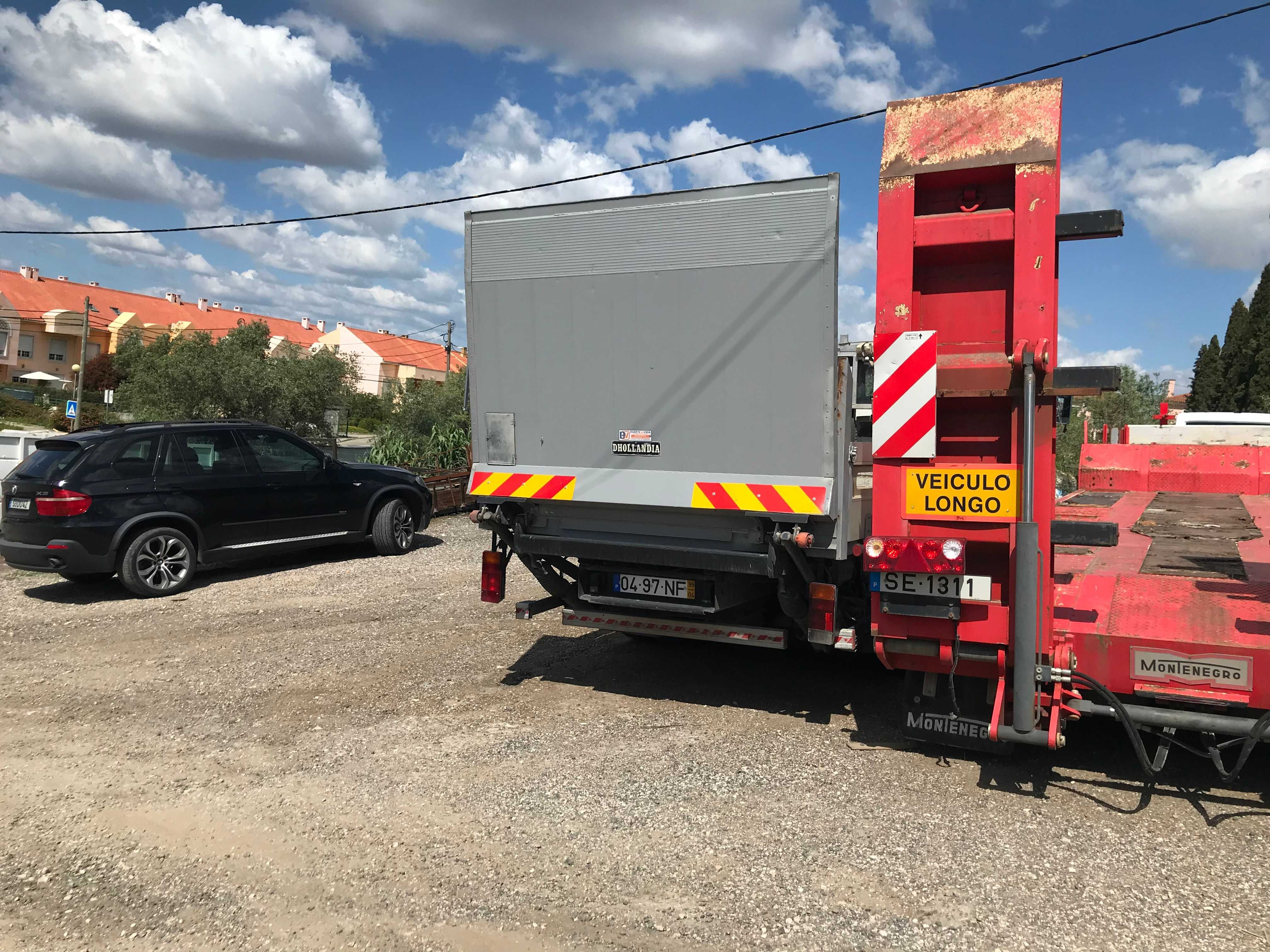 Plataforma elevatória para camião, eleva até 2000 Kg, preço inclui IVA