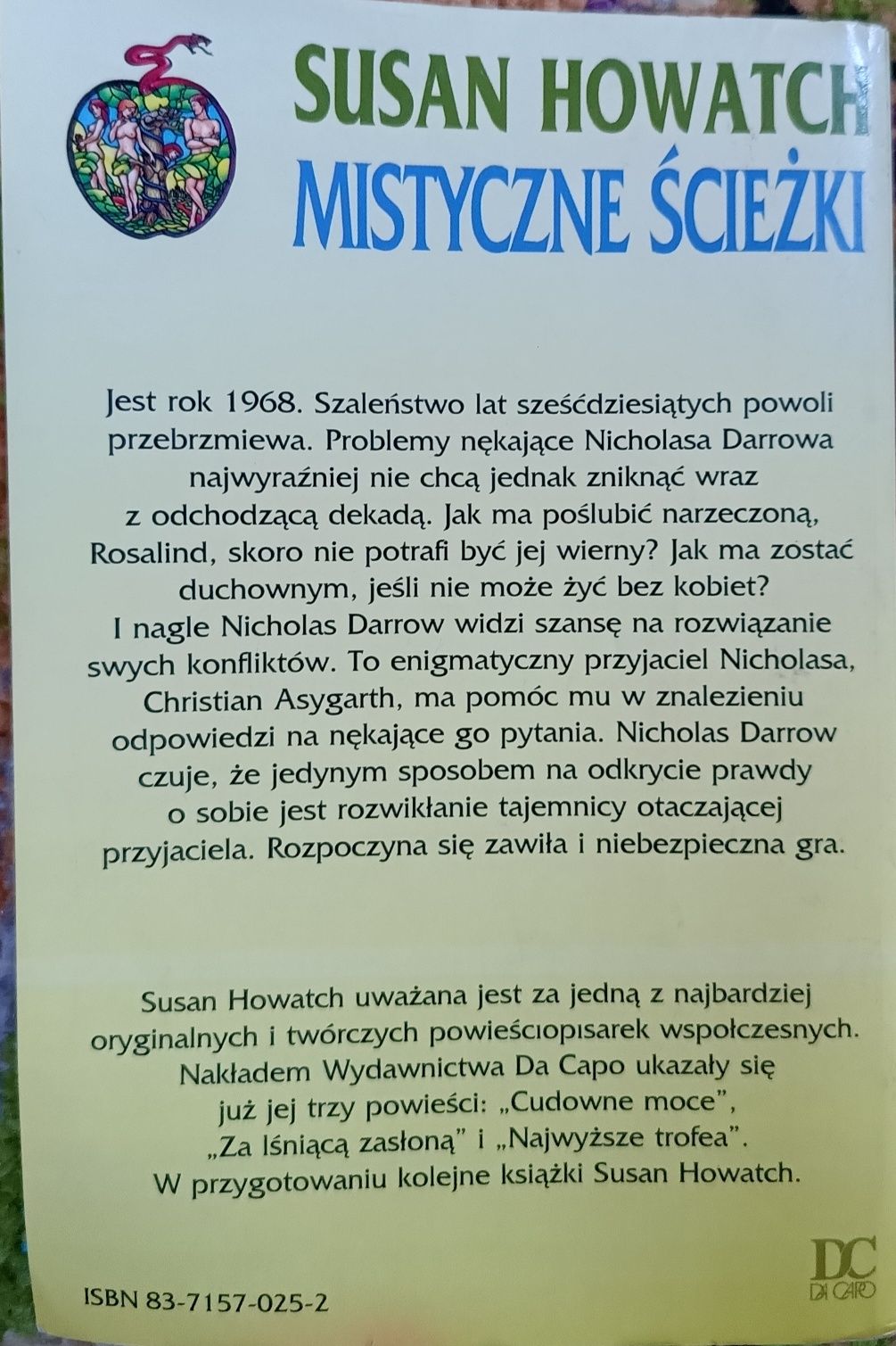 Mistyczne Ścieżki " Susan Howatch