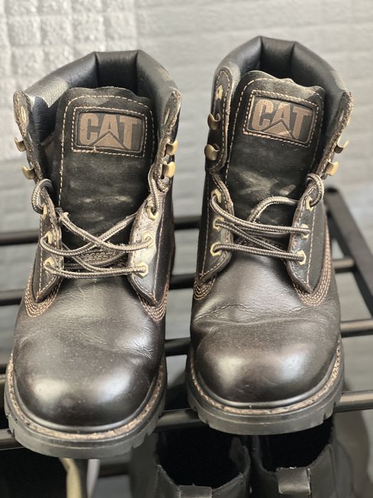 Botas Caterpillar Preto pele