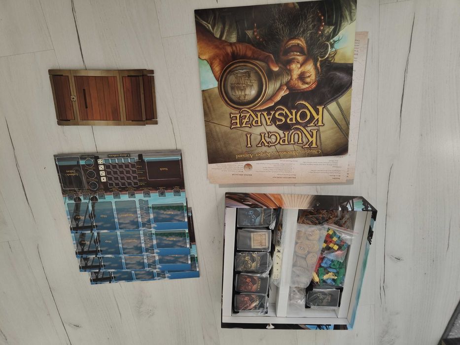 Kupcy i Korsarze gra planszowa