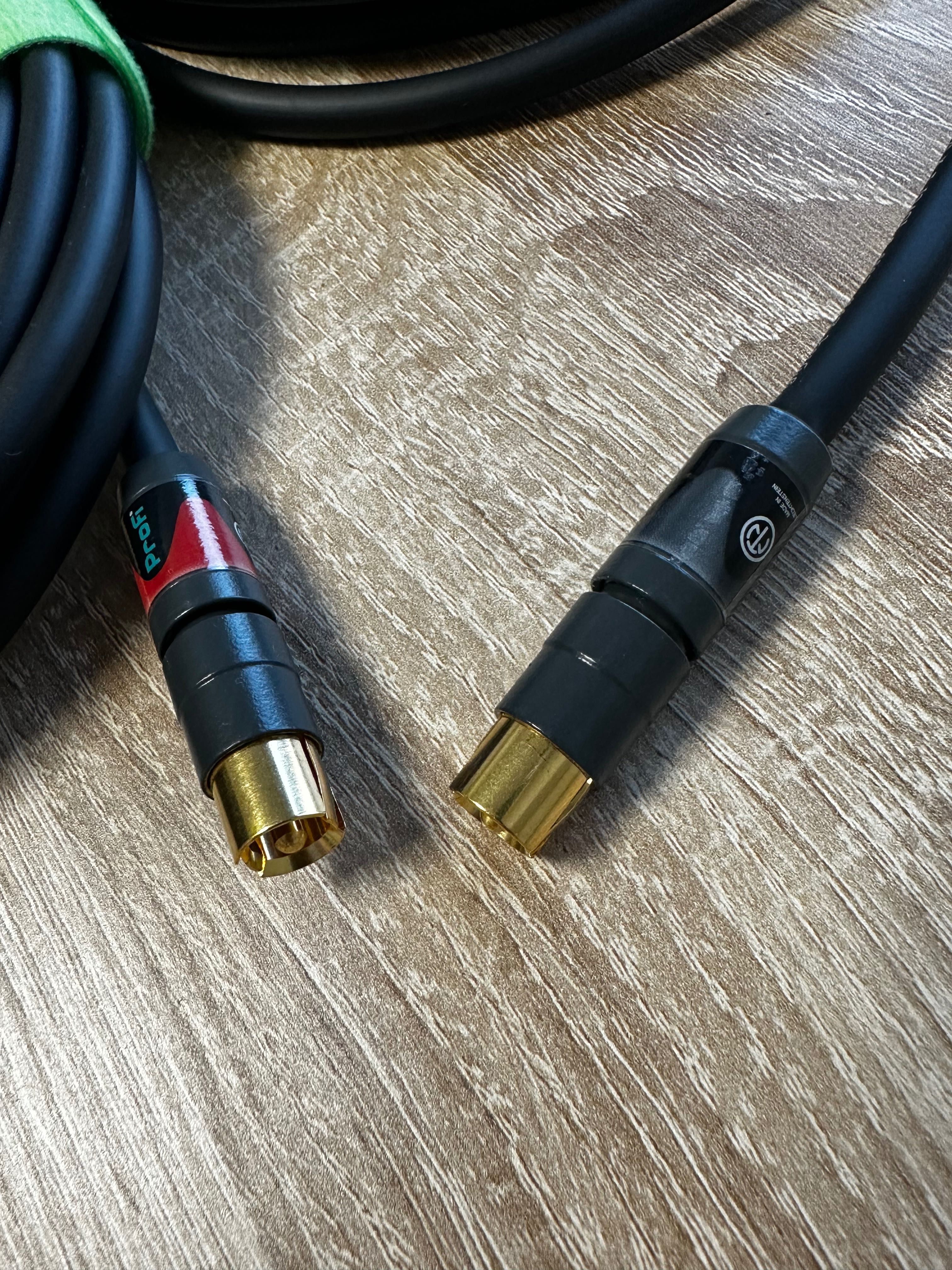 Kabel audio RCA TS RCA - Jack Neutrik Sommer 3 metry sztuk 2