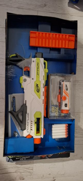Karabin Nerf N-Strike Modulus Battlescout ICS-10 z kamerą