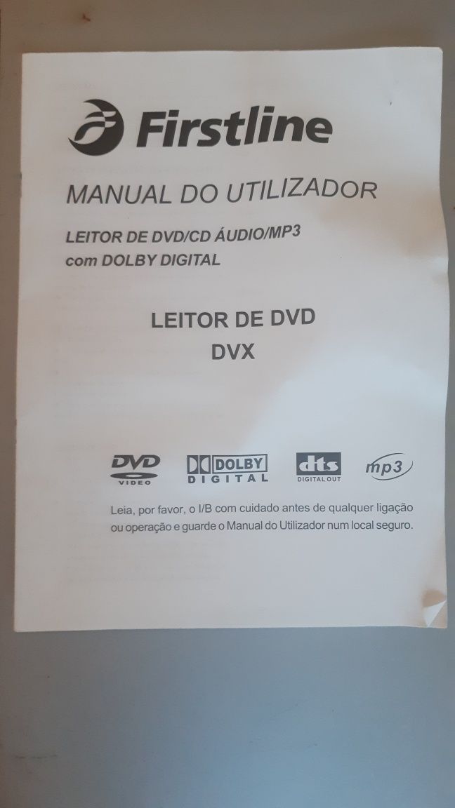 Leitor de DVD c/ comando