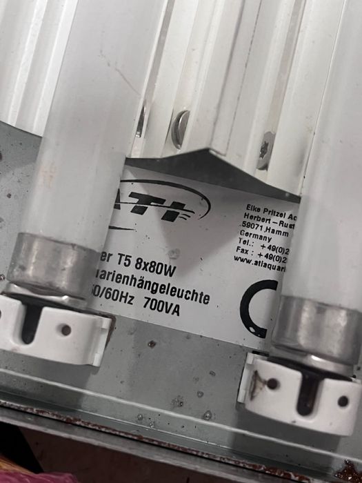 Lampa akwariowa Ati 8x80w