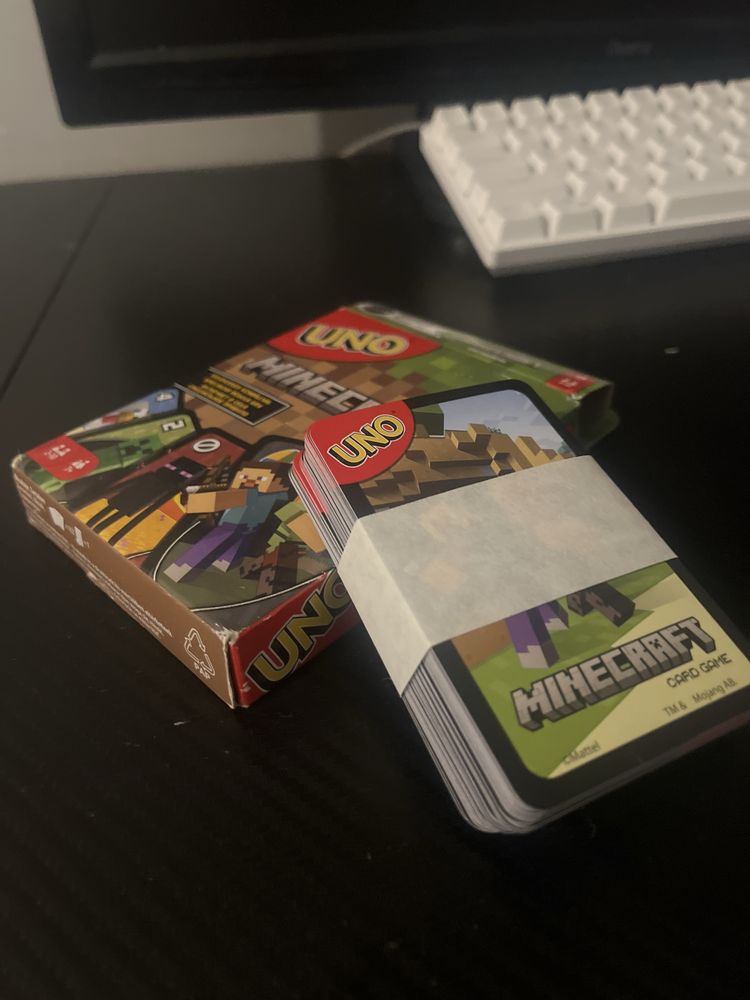 Karty Uno Minecraft