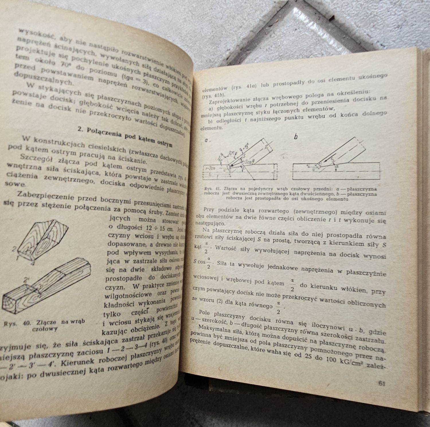 Zestaw 3 książki twarda oprawa ustroje budowlane roboty 1954
