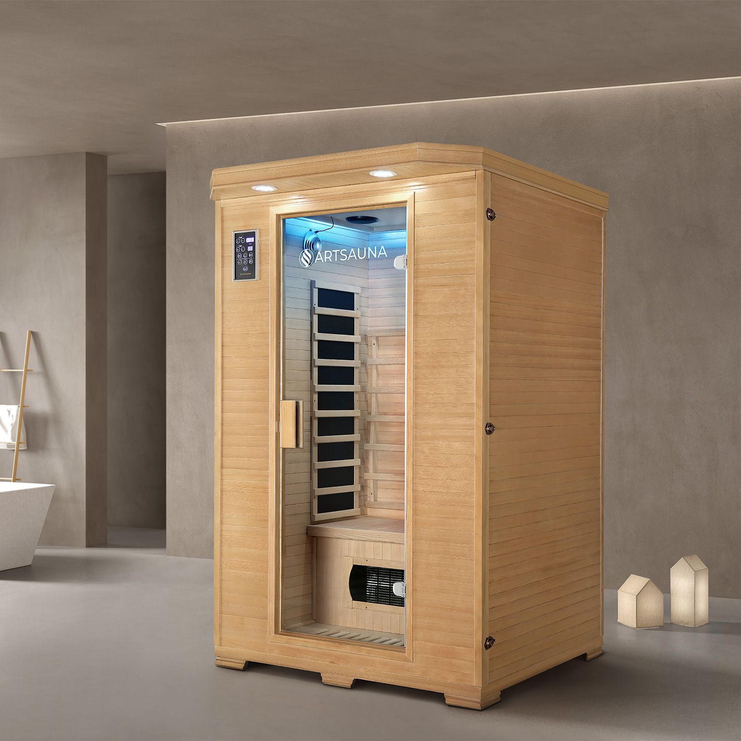 sauna na podczerwień kwarcowa