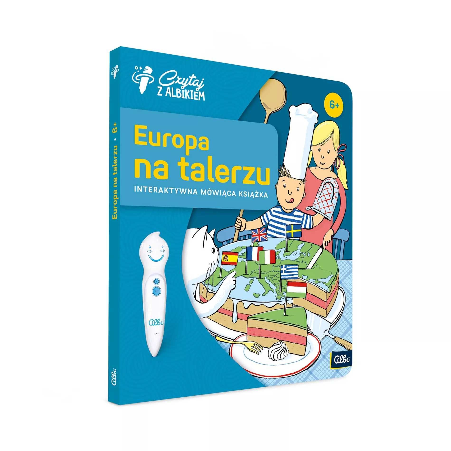 CZYTAJ Z ALBIKIEM Interaktywna Książka Europa na talerzu Dla Dzieci 6+