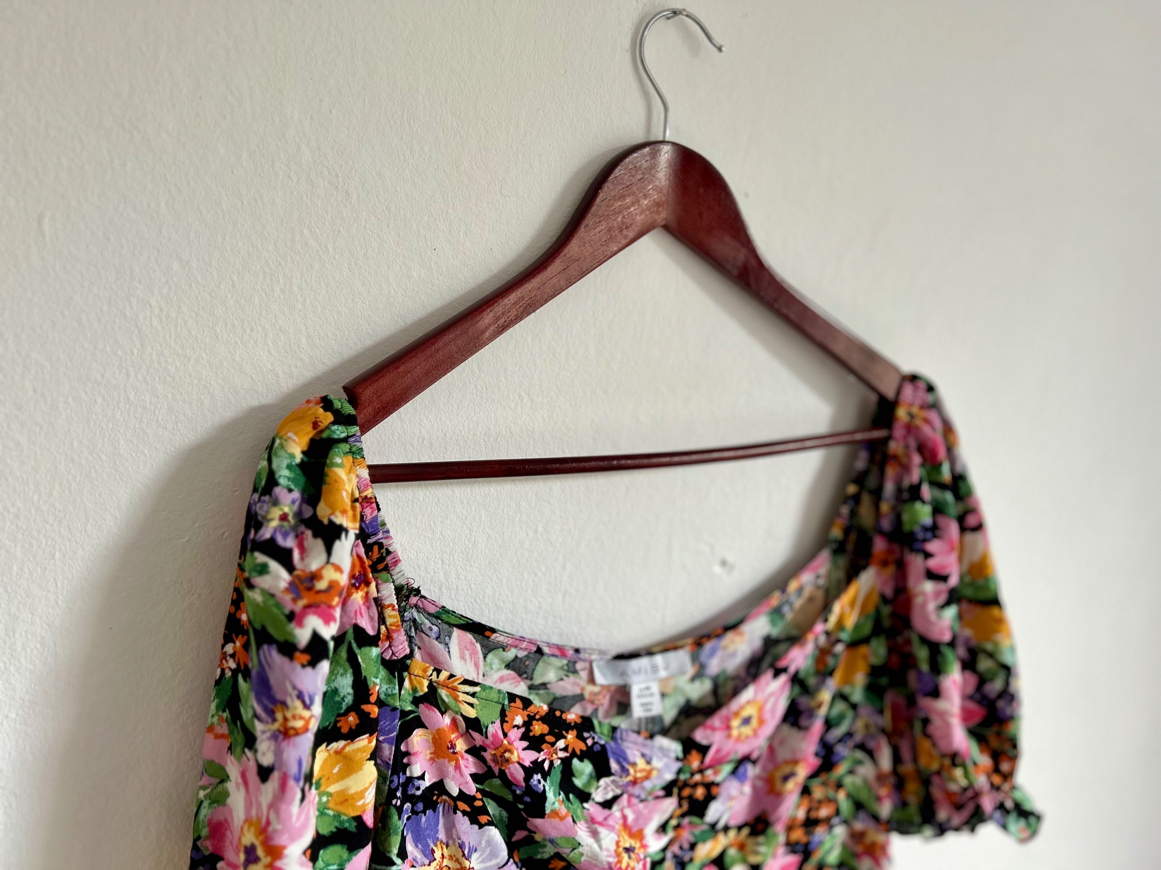 AMISU sukienka letnia (XL)