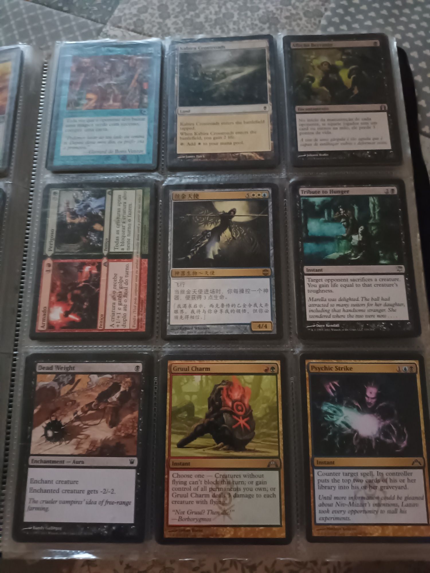 54 cartas magic the gathering