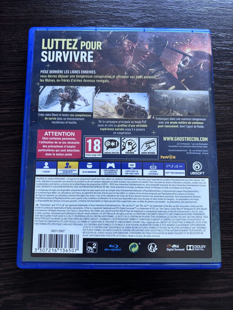 Tom Clancy’s Ghost Recon Breakpoint PS4/ PS5 PL