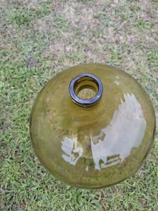 Butla balon 40l na wino bursztynowa