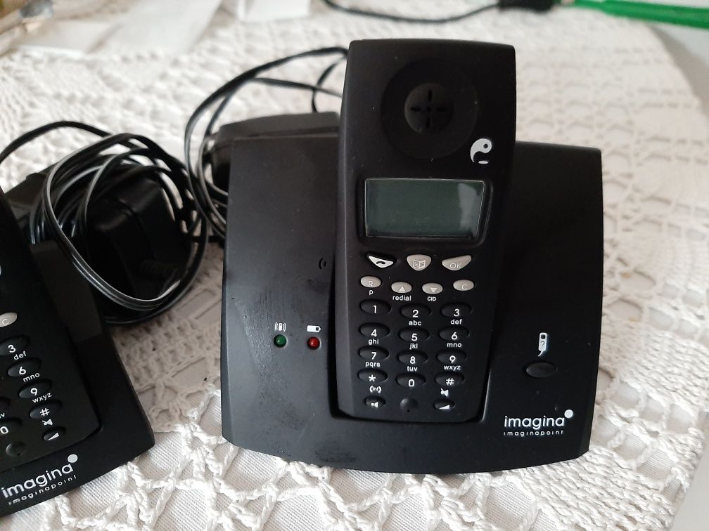 Conjunto de telefones imagina
