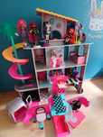 Domek LOL + zestaw 13 lalek+ camper LOL+ zestaw lalek Barbie+Polly Poc