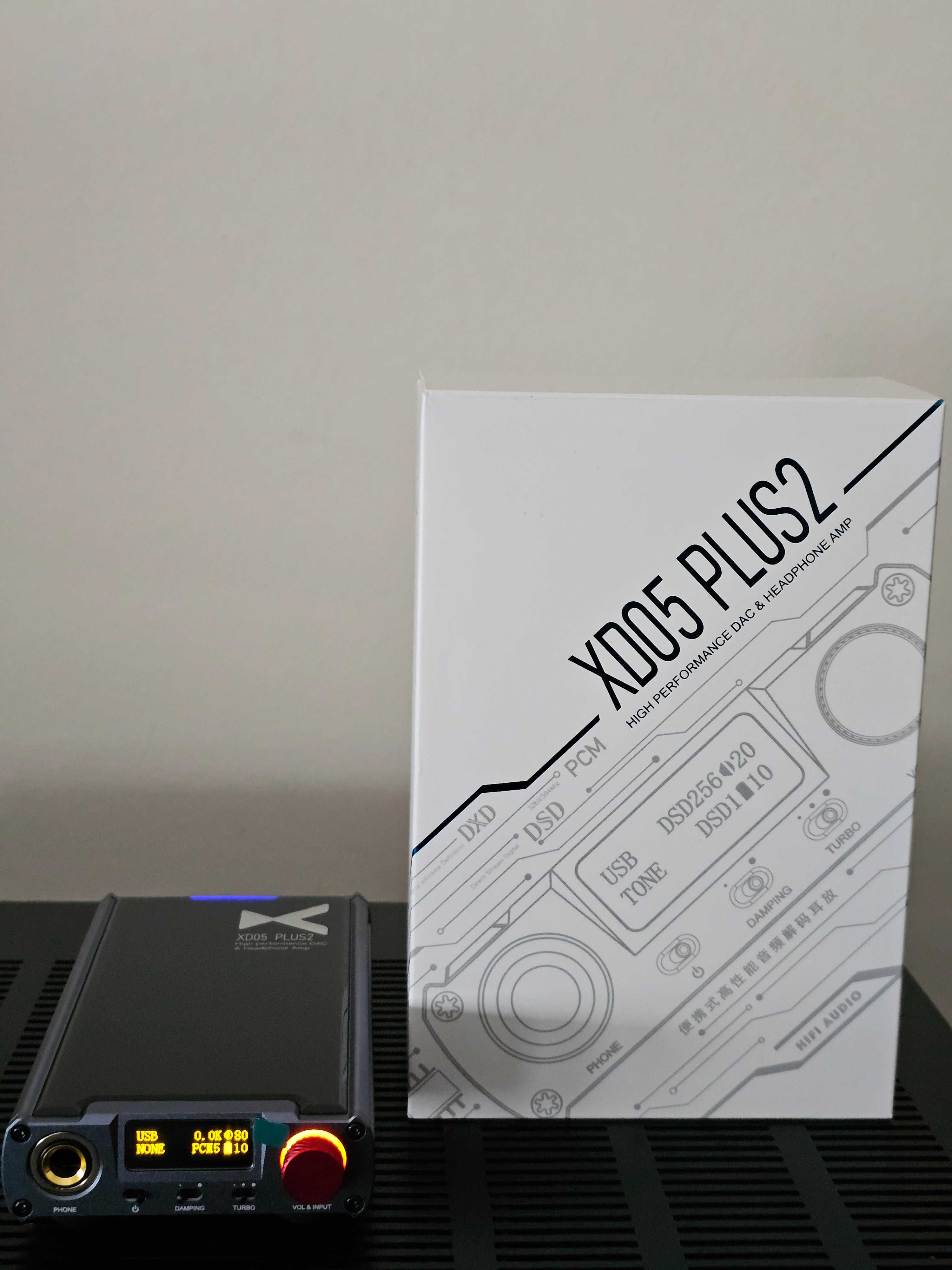 wzmacniacz słuchawkowy DAC/AMP player Xduoo XD05 Plus2 (AKM AK4493SEQ)