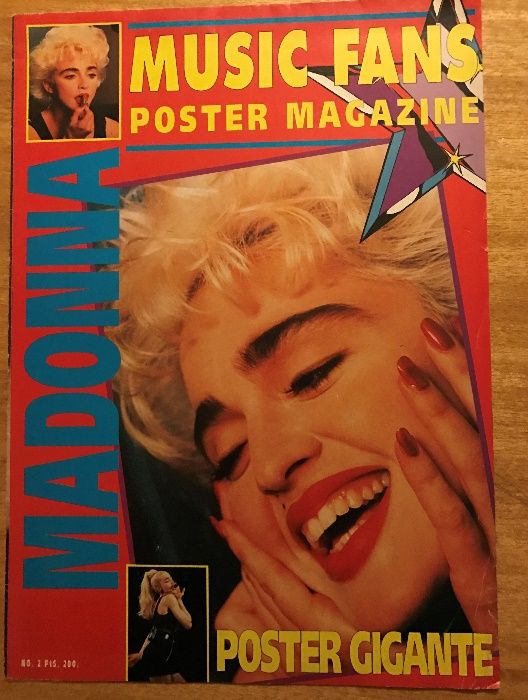 Madonna - Music Fans Poster Magazine