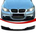 BMW E90 E91 LCI Przednia Dokładka Zderzaka Splitter Polift Czarny