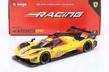 Ferrari 499P #83 WEC Qatar 2024 Kubica, Shwartzman, Ye 1:18 Bburago