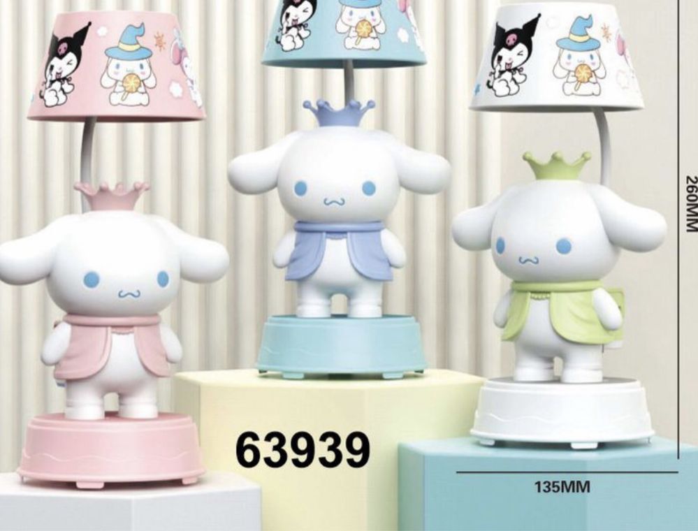 Lampka USb na biurko dla dzieci Cinamoroll